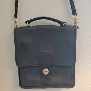 Coach Black Station Bag